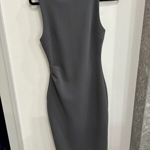 Babaton Charcoal Strapless Dress